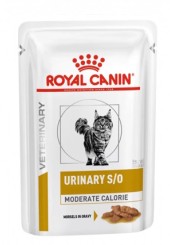 Royal Canin Urinary S/O Moderate Calorie ветеринарная диета консервы для кошек уринари 85 гр. 
